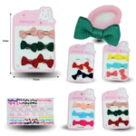 V - 052 moñitos con liga set 3 pares C/12 26B-31