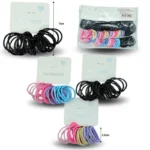 V - 076 liga mini brillosa colores surtidos set 20 pzas C/12 HT-4296
