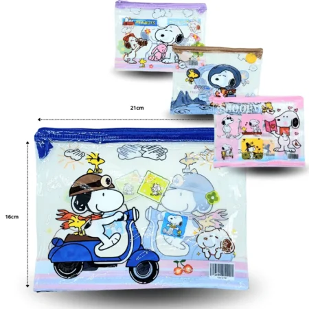 B - 017 lapicera grande Snoopy C/12 2604F-24