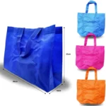 B - 027 bolsa ecologica asa 35x25x10cm  un solo color por paquete C/50 KM693-6F-1