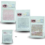 C - 014 sticker joyas faciales o corporales diferentes Colores C/12  C60