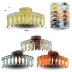 F - 024 pinza de cabello tubular 10.5cm C/12 TA-1501-82