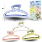 F - 019 pinza de cabello gancho 11cm C/12 HT-3895