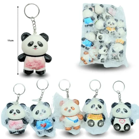 L - 018 llavero squishy panda C/12 26E-30