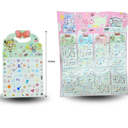 P - 016 sticker mini en planilla C/20 4653