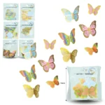 P - 037 sticker mariposa 3d decoración C/12 2604F-50