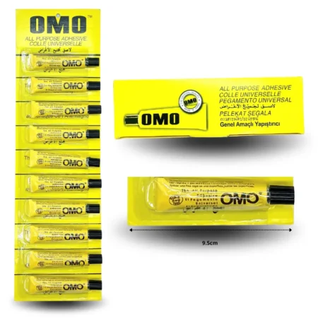 P - 043 pegamento OMO en tira 10pzas C/3 30 pzas totales H1442