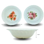 Q - 005 tazon melamina decorado C/12 RB-0007A