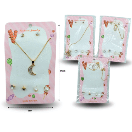 S - 096 set collar y broquel C/12 23-AA6