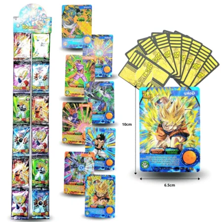 T - 015 tarjetas coleccionables en tira DRAGON BALL C/36 2603A-72