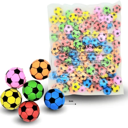 T - 022 pelota super rebote futbol C/100 2604D-12