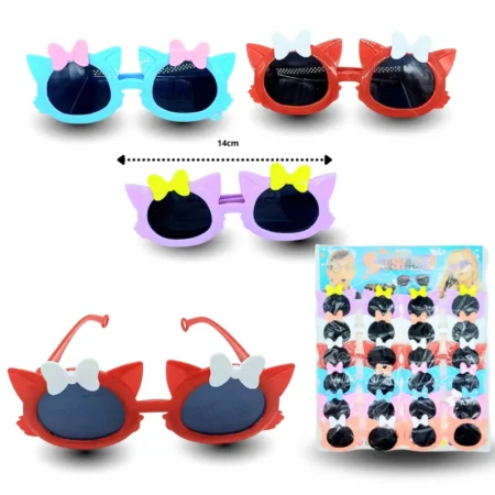 T - 038 lentes infantiles obscuros decorados C/12 HT-4210