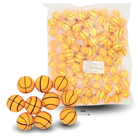 T - 047 pelota super rebote basquet C/100 2604D-14