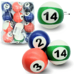 T - 159 pelota esponja bola billar C/12 281-1H-1 o KM1281-6H-4