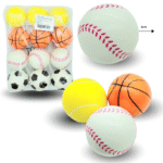 T - 159 pelota esponja futbol,tenis, basquet, beis Ball C/12 281-1H-1 o KM1281-6H-4