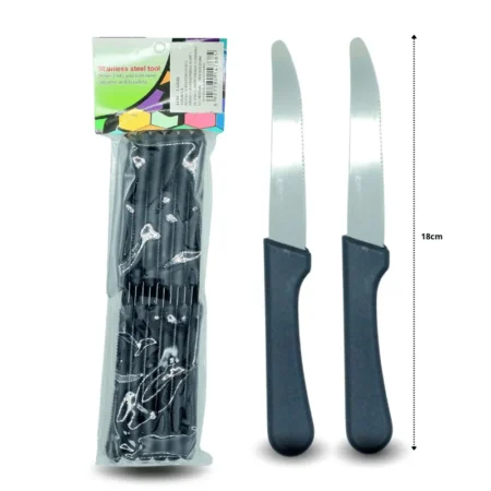 U - 833 cuchillo de mesa sierra C/12 A4768