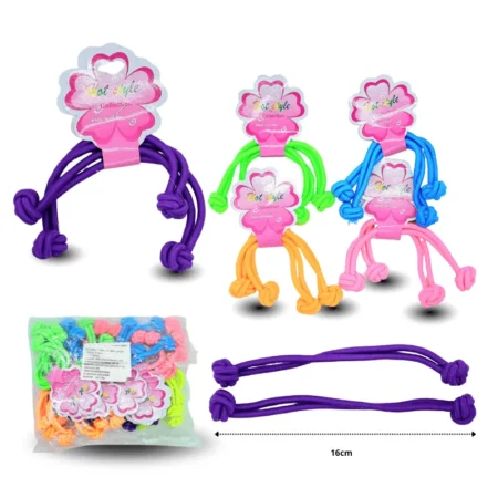 V - 015 liga nudo colores neon set 2 pzas C/12 TA-0067A-2