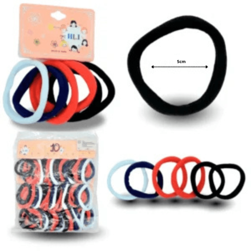V - 021 liga licra ESCOLAR 5cm set 6pzas C12 YY5C