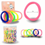 V – 021 liga licra NEON 5cm set 6pzas C12 YY5C