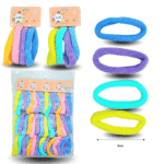 V – 022 liga corrugada jumbo PASTEL set 4 pzas C12 PJ2028C