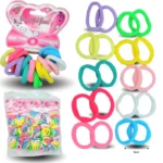 V - 023 liga licra 3cm set 20 pzas NEON Y PASTEL C/12 EO287