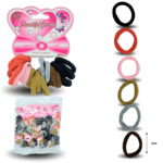V - 023 liga licra 3cm set 20 pzas OPCACOS Y ROSA PASTEL C/12 EO287