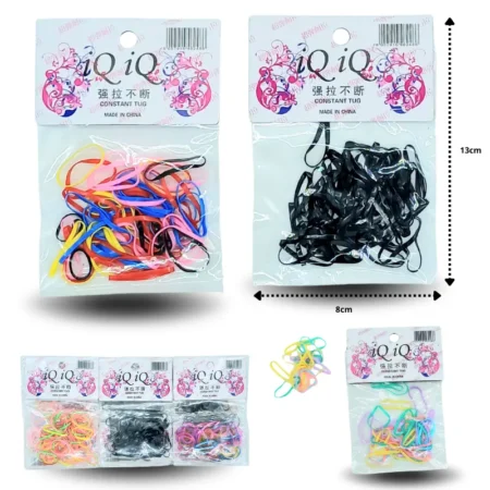 V - 030 liga latex en bolsita colores surtidos C/12 HT-4297