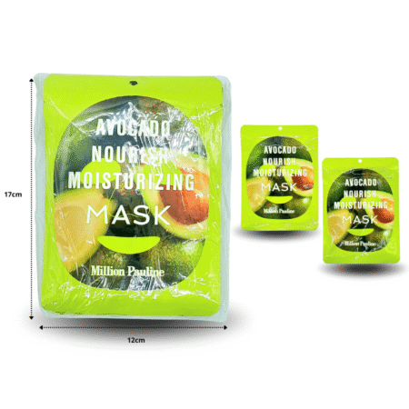 Z - 087 mascarilla aguacate C/10 XL46-36  o XL52-78 o XLG-48
