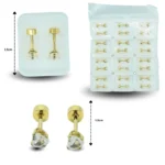 A - 052 arete broquel acero inoxidable C/12 26E-65
