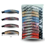 F - 012 cascada brillos 10cm C/12 HMU-13
