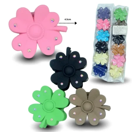 F - 015 pinza surtida chica 4.5cm C/12 HMU-5