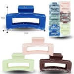 F - 041 pinza chica 6.5cm rectangular hueca C/12 1501-85