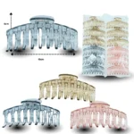 F - 048 pinza tubular translucida10cm C/12 1131