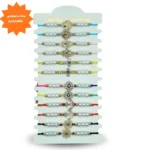 K - 012 pulsera hilo en tira ajustable C/12 YE-46