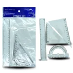 P - 010 juego geometria set 4 pzas C/24 3H-66