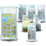 P - 026 sticker laser fondo plata C/12 F2329