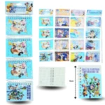 P - 067 libreta personajes 4 pzas en tira C/4 UB-2021A