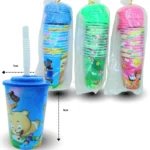 Q - 013 vaso con popote C/12 C25374