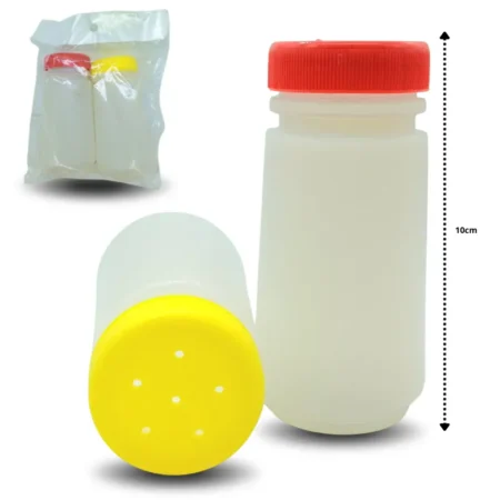 Q - 430 salero doble en bolsa C/10 ALB MOR