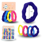 V - 043 liga licra ondulada VIBRANTES  set 4 pzas C/12 2622C