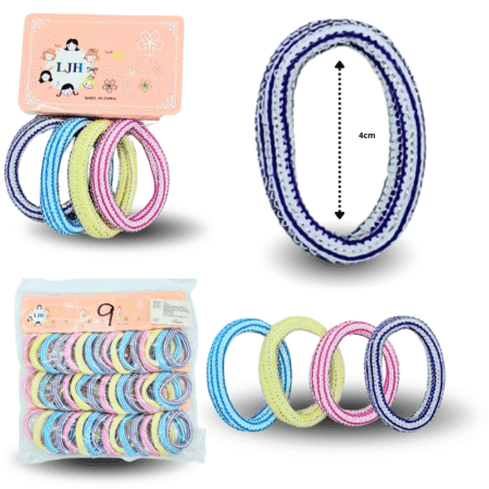 V - 044 liga licra brillo PASTEL BRILLANTE 4cm C/12 2625C