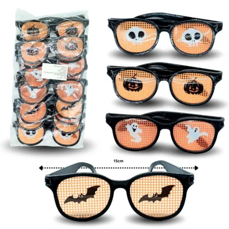Y - 002 lente decorado halloween microperforado C/12 25P-18