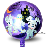 Y - 026 globo dia de muertos beware of halloween fun C/50 ZORR