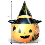 Y - 072 globo calabaza con sombrero C/50 KB 1C-1