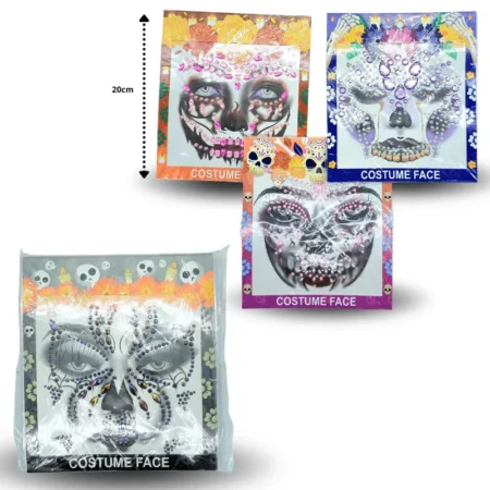 Y - 080 sticker facial Halloween C/12 26G18