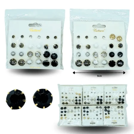 A - 014 arete 12 pares surtidos C/12 4941