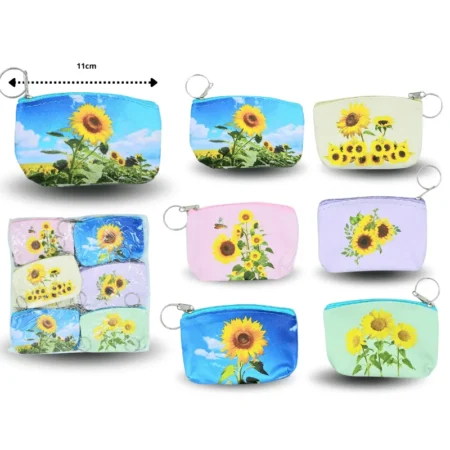 B - 011 monedero rectangular decorado C/12 26G-55