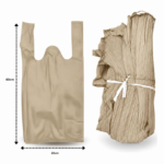 B – 095 bolsa tipo camiseta 22x40cm ARENA C50 7F-13 o 6F-4