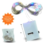 D - 003 alambre luz led 3 m colores C/10 26N-65