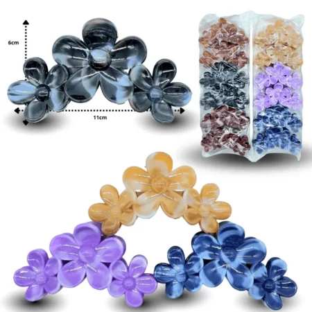 F - 002 pinza triple FLOR 11cm C/12 TA-1501-81